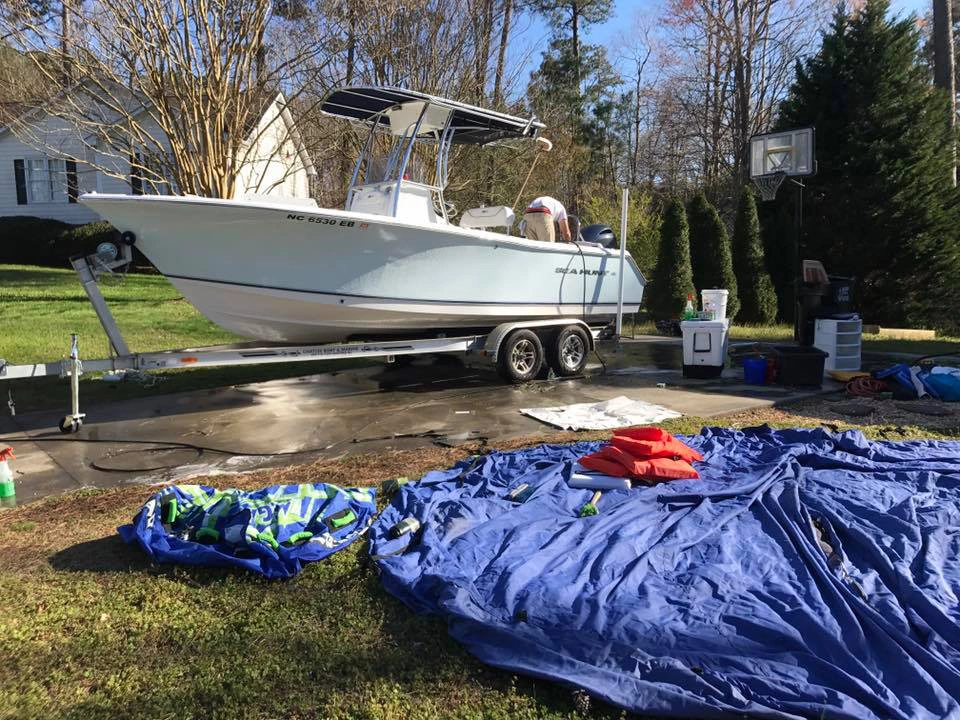 Boat Detailing in Wendell